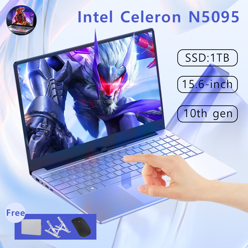 Lenovo Factory 2023 Mới 15.6 inch IPS Full HD Laptop Intel Celeron N5095 Quad Core RAM 16GB SSD 1TB Windows 11 | BigBuy360 - bigbuy360.vn