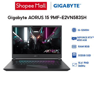[Nhập ELGAME22 giảm 10%] Laptop Gigabyte AORUS 15 9MF-E2VN583SH i5-12500H|8GB|512GB|RTX™ 4050 6GB|15.6'