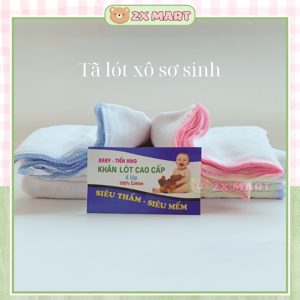 Tã lót xô sơ sinh siêu thấm loại Đặc Biệt set 10 chiếc