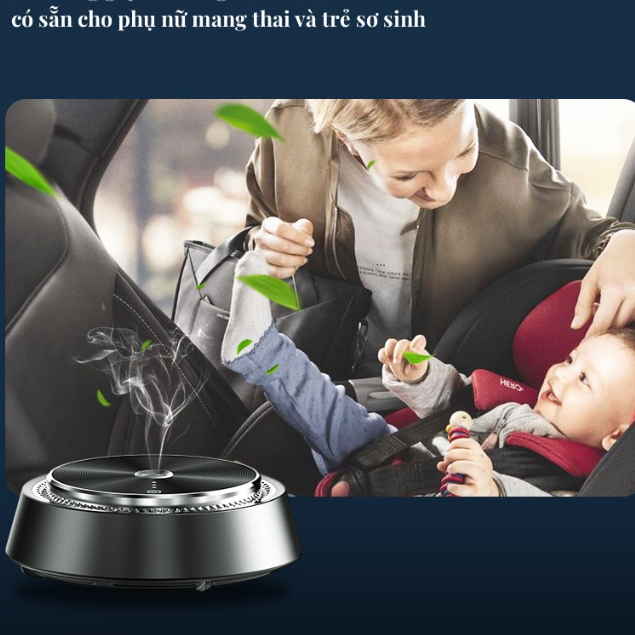 Khuếch tán tinh dầu ô tô cao cấp, Máy khuếch tán hương thơm thông min, Khử mùi, Máy lọc không khí ô tô - W09 | BigBuy360 - bigbuy360.vn