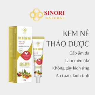 Kem nẻ thảo dược, dưỡng ẩm không gây dị ứng Sinori 30g