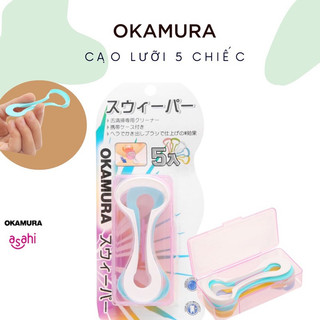 DỤNG CỤ CẠO LƯỠI OKAMURA HỘP 5 chiếc