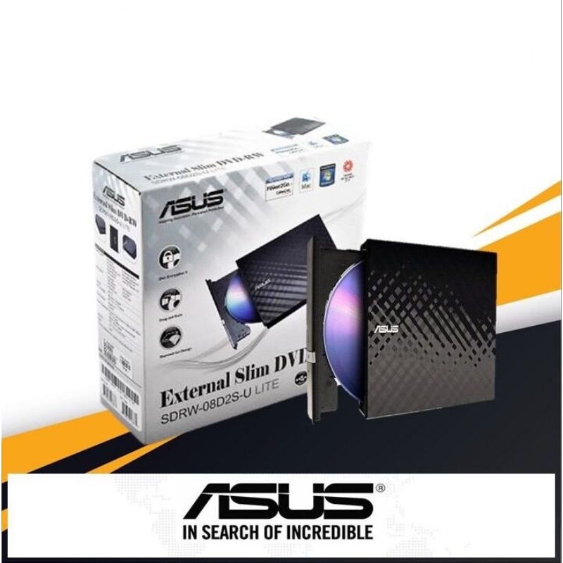 Ổ đĩa DVD WR Asus SDRW-08D2S- U Lite (Không kén đĩa)