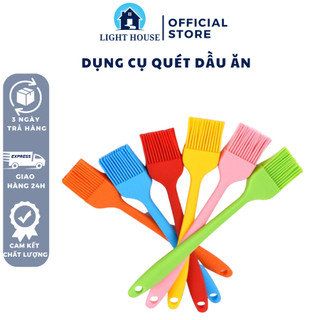 Chổi quét dầu ăn gia vị thực phẩm , Cọ quét dầu ăn Silicon chịu nhiệt dụng cụ làm bánh nấu ăn