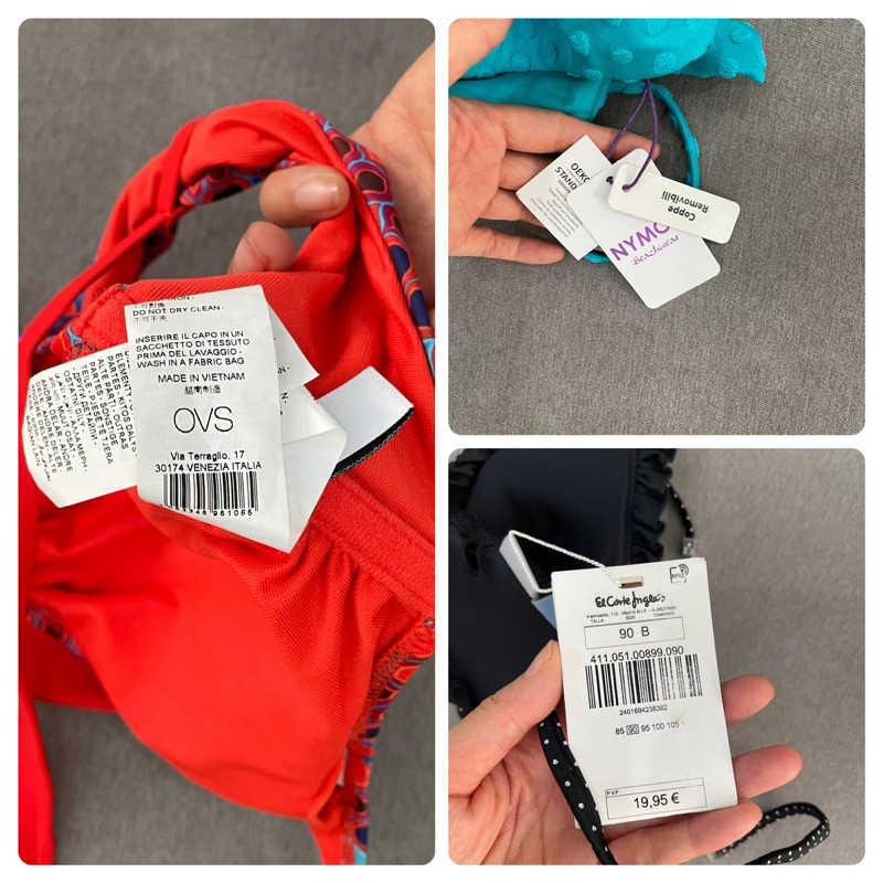 Áo Bikini Lẻ Nhiều Kiểu Áo Bơi Lẻ Hàng Xuất