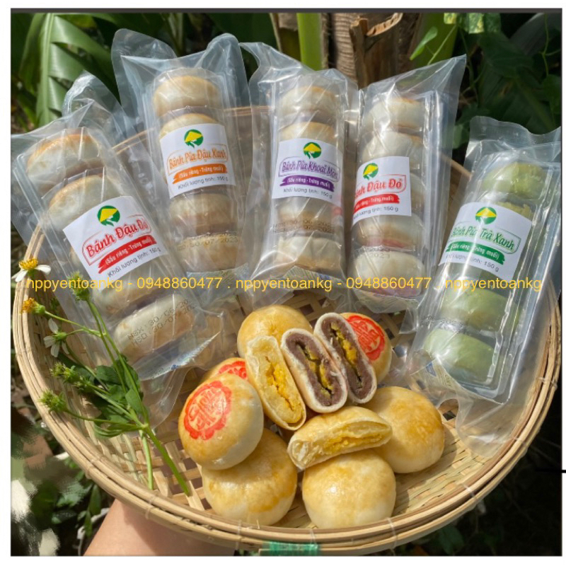 Bánh pía Thiên Lương cây 150g ( 5 cái nhỏ)