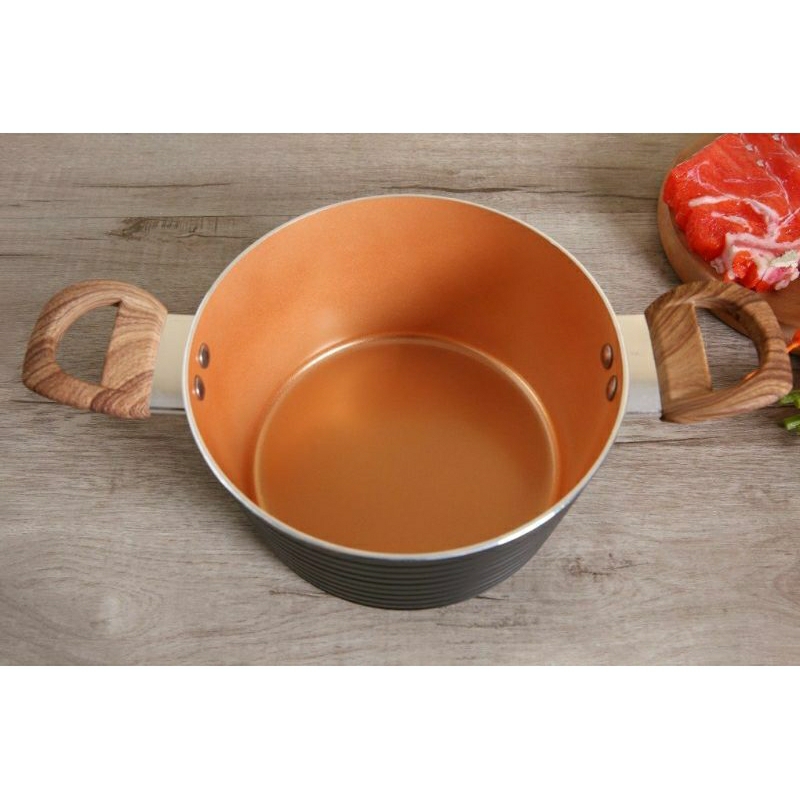 BỘ NỒI CERAMIC ĐÁY TỪ SUNHOUSE SHG2003MCA - DÙNG CHO MỌI LOẠI BẾP