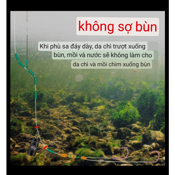 Chì Neo Câu Đáy, Chì Chạy Câu Đài, Chuyên Câu Cá Nhát