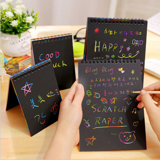 Sổ Scratch Note Sổ Than Ma Thuật Cầu Vồng DIY Mim Mim Store SCRATCHNOTE095