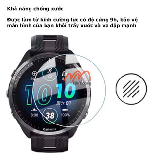 Kính cường lực garmin forerunner 265 / 265s