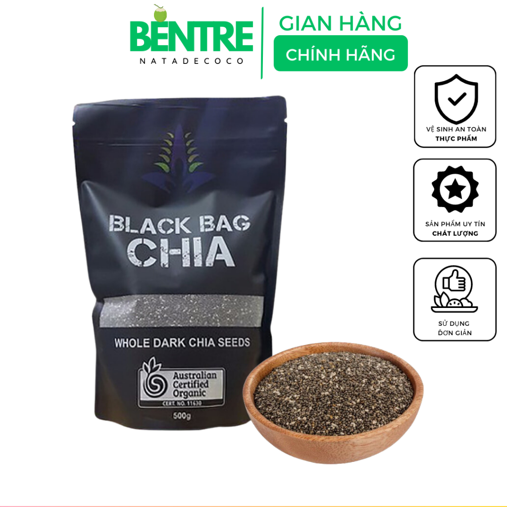 500g Hạt chia black bag chia