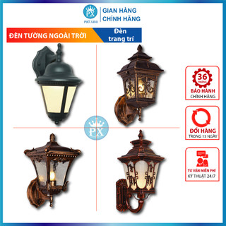 Đèn tường,  hiên, trụ cổng, tường cổng ngoài trời phong cách châu Âu