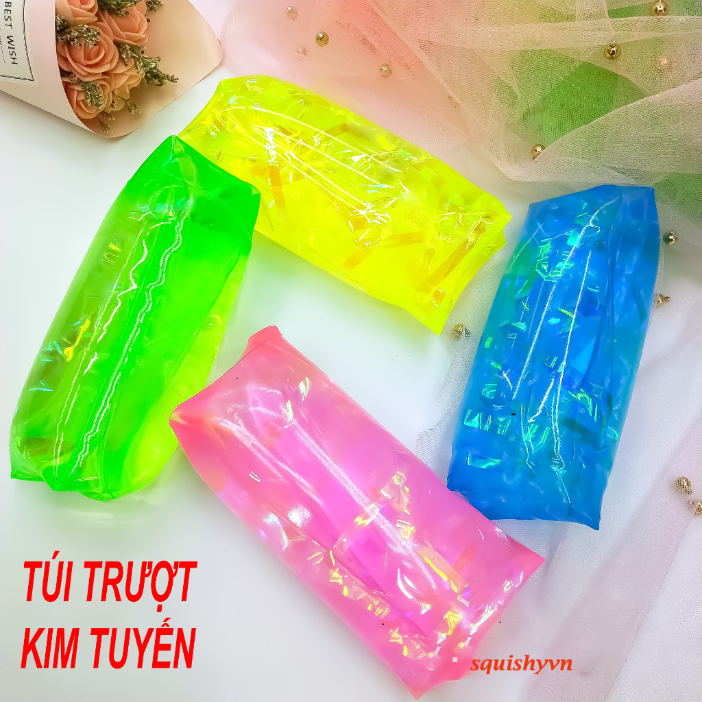ĐỒ CHƠI TÚI TRƯỢT GUDETAMA VUI NHỘN XẢ STRESS CỰC ĐÃ