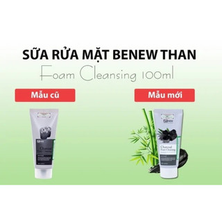 Sữa rửa mặt than hoạt tính Benew
