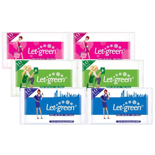 Khăn ướt bỏ túi du lịch Let-green 10 miếng