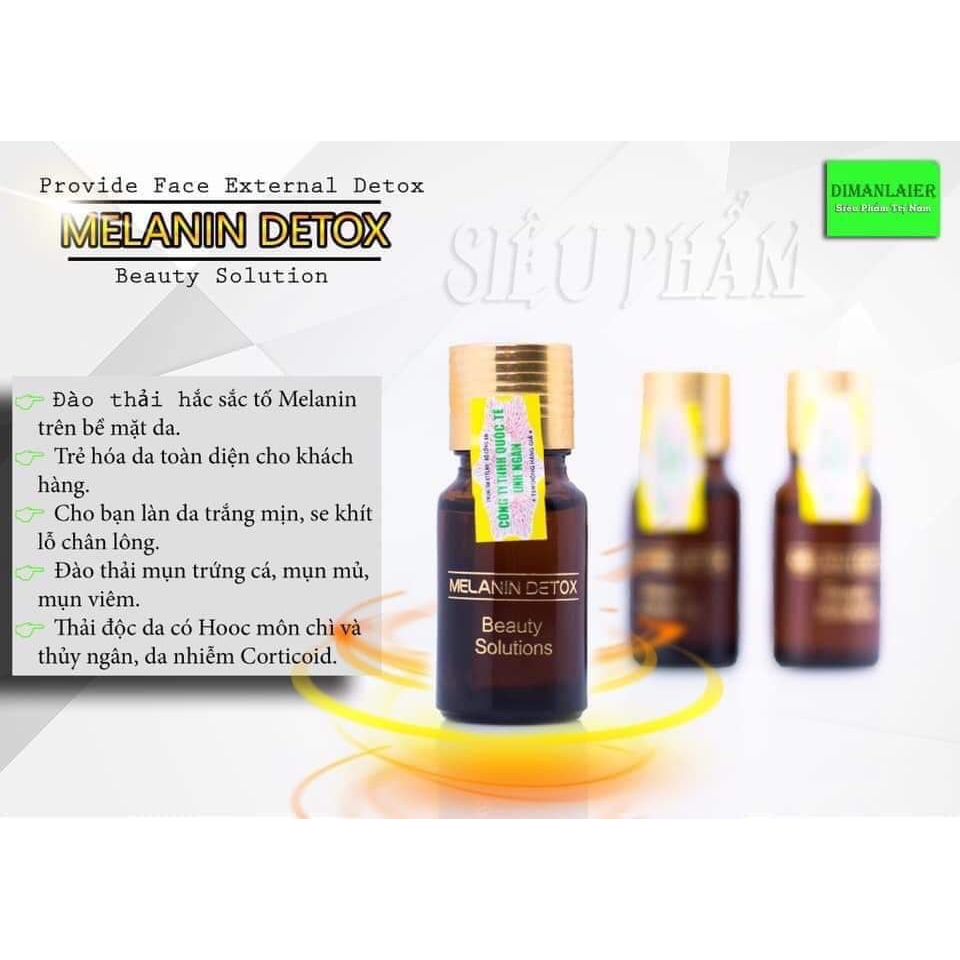Tinh Chất Đào Thải và Trẻ Hoá Melanin Detox Dimanlaier 10ml