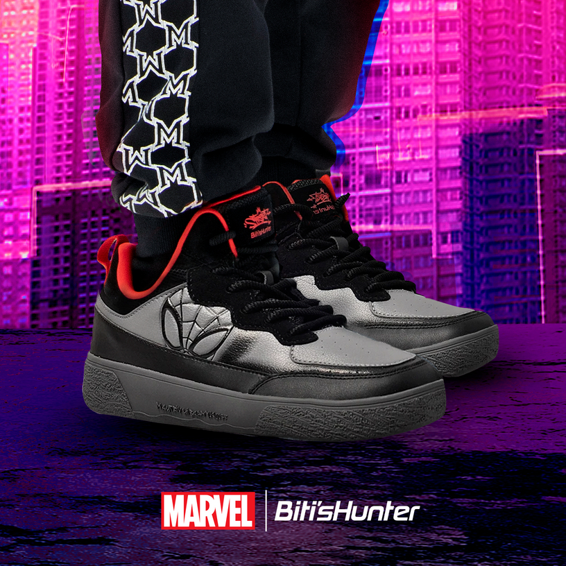 Giày Thể Thao Nam Biti’s Hunter #Bào x Marvel - Hunter-verse 2k23 edition HSM001898DEN