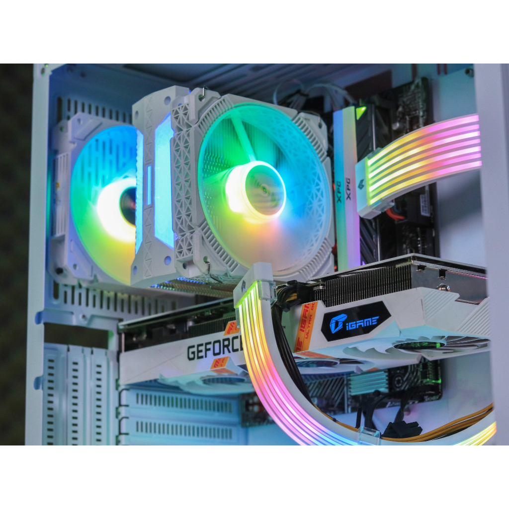 Dây Cover led AOSOR AL300 hoặc AL200 che nguồn - Trang trí cho cổng 24p Mainboard hoặc VGA