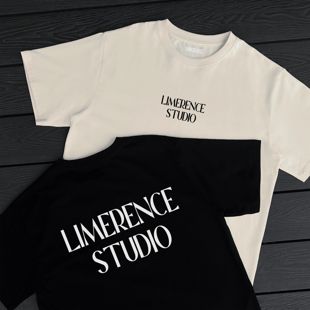 Áo thun form rộng LIMERENCE Studio Basic vải cotton cao cấp co giãn, dày dặn Local Brand