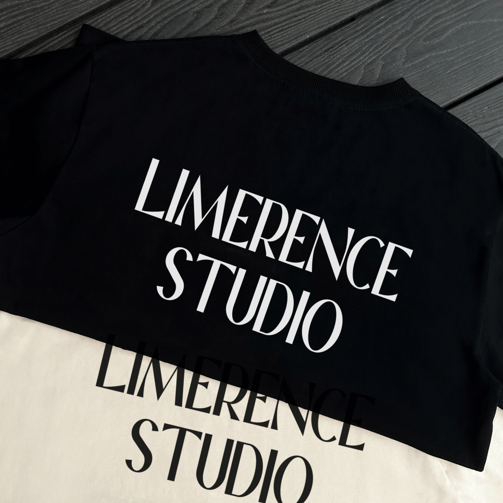 Áo thun form rộng LIMERENCE Studio Basic vải cotton cao cấp co giãn, dày dặn Local Brand