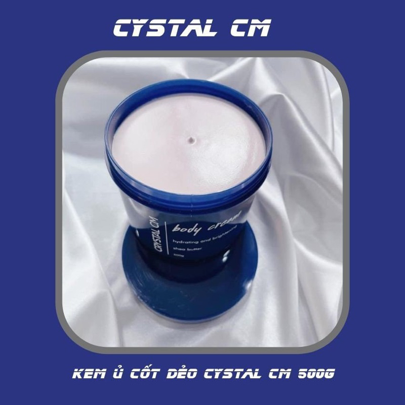 KEM CỐT DẺO MẪU MỚI TRẮNG X5 CRYSTAL CM 500G