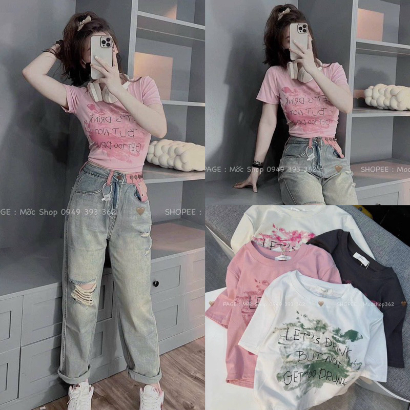 ÁO THUN CROPTOP