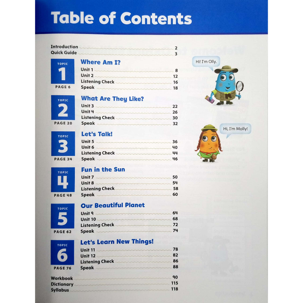 Listening with Speaking bộ 6 level màu