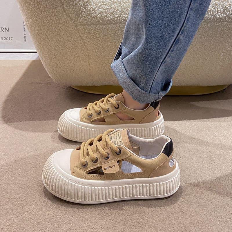 Giày thể thao phong cách hiện đại trẻ trung thông hơi hàng QC