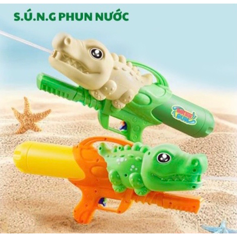 (Size Lớn) Đồ Chơi Sung Nước Đi Biển Dài 43cm, Đồ chơi vận động ngoài trời cho bé