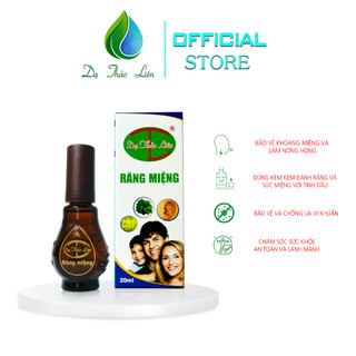 Tinh Dầu Răng Miệng Dạ Thảo Liên 100% Thảo Dược Thiên Nhiên 20ml | Da Thao Lien Oral Essential Oil 100% natural 20ml