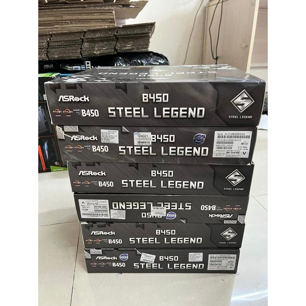 MainBoard B450 Asrock Stell Legend like new 100%