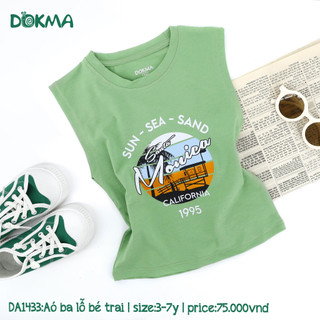[DOKMA 2023] Áo ba lỗ cho bé 3y-7y