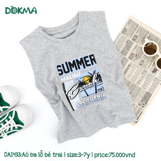 [DOKMA 2023] Áo ba lỗ cho bé 3y-7y
