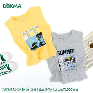 [DOKMA 2023] Áo ba lỗ cho bé 3y-7y