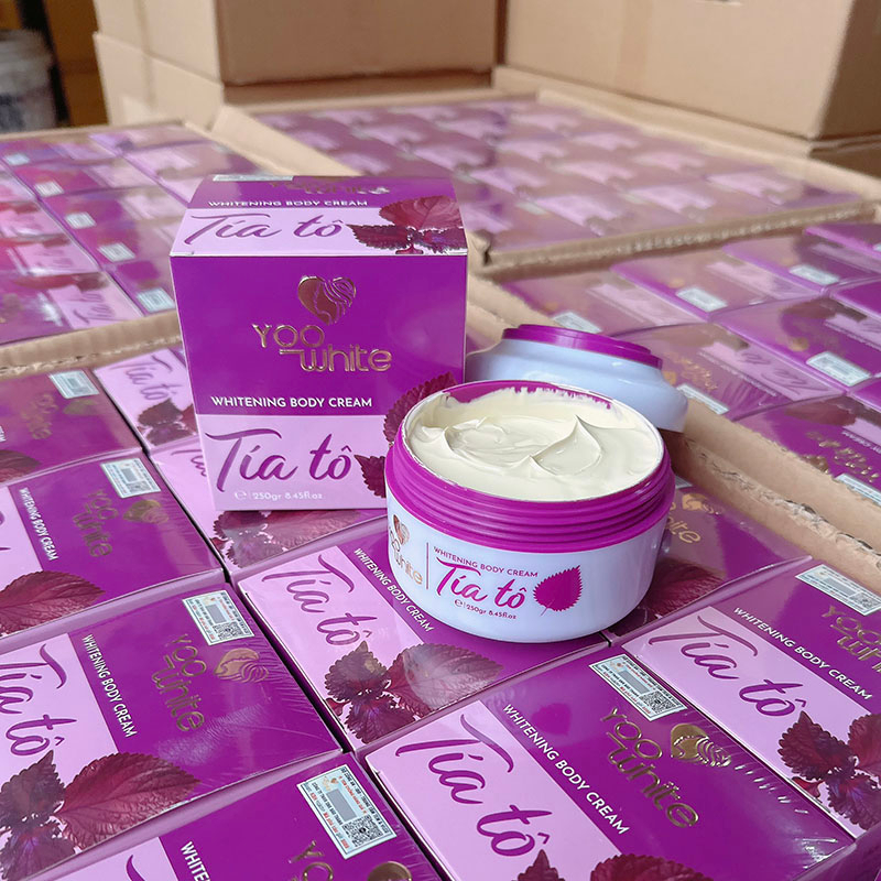 Kem Dưỡng Trắng Da Body Tía Tô Yoo White Chính Hãng