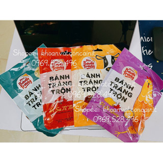 Bánh tráng trộn miss bánh tráng đủ vị, sa tế tôm cay - gà quay - sa tế bò - rong biển