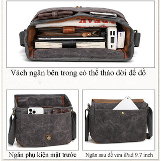 Túi đựng máy ảnh canvas muchuan XK866