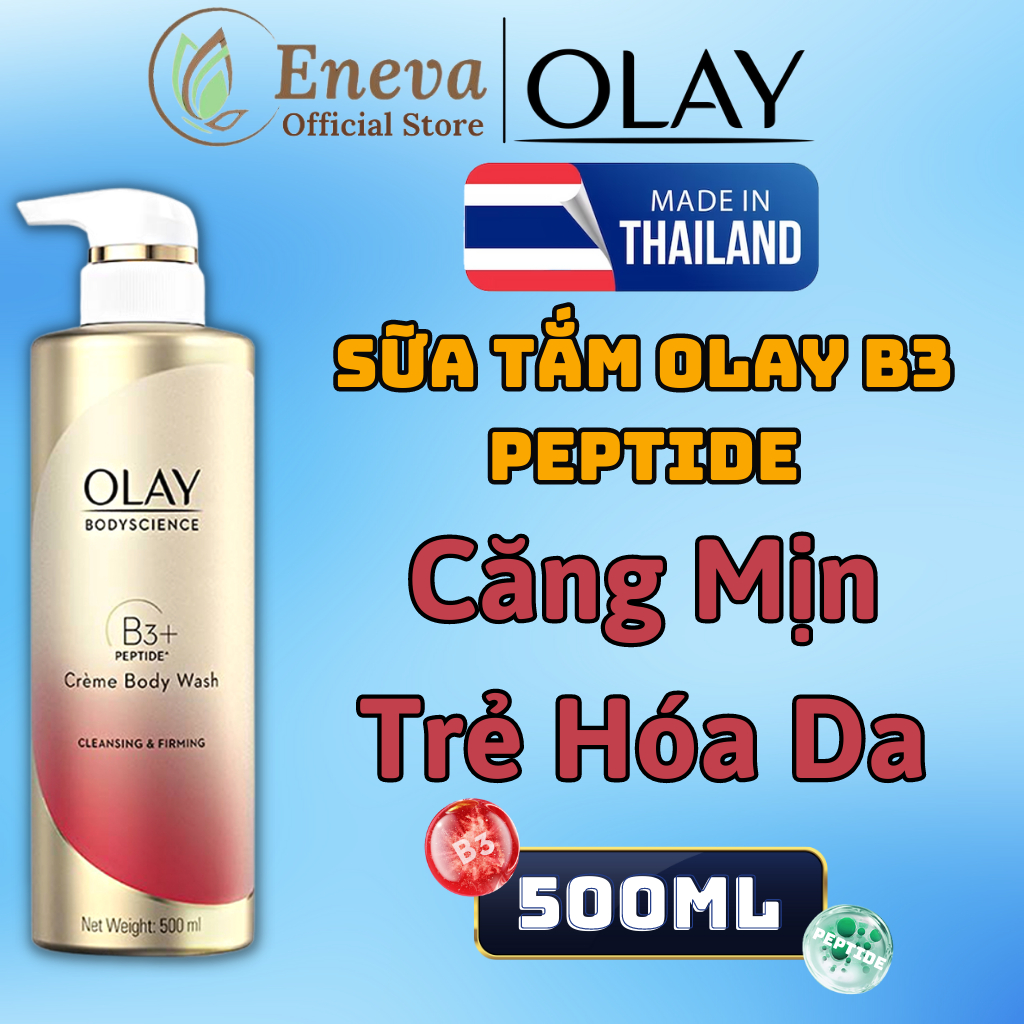 Sữa Tắm Olay B3 Retinol Trắng Da 500ml, Sữa Tắm Olay Body Cellscience B3 Retinol Chính Hãng