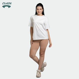 Áo Thun Cotton Nữ Tee Basic Thương Hiệu CLADA - AL001