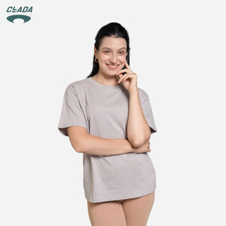 Áo Thun Cotton Nữ Tee Basic Thương Hiệu CLADA - AL001