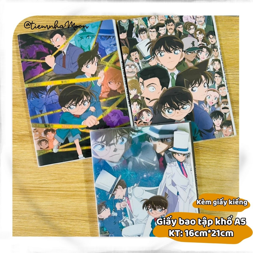 BAO TẬP KHỔ NHỎ 16cm*21cm  -  BÌA BAO TẬP A5 CÓ SẴN GIẤY KÍNH - BÌA BAO TẬP CUTE
