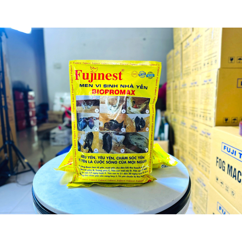 Men vi sinh sử dụng trong nhà yến Biopromax gói 1kg