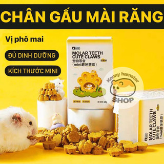 Chân gấu mài răng mini YEE vị phô mai cho hamster, thú nhỏ