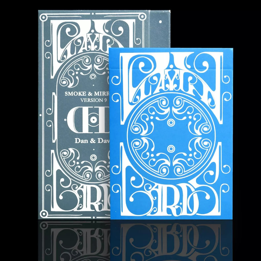 Bài tây Poker Riffle Shuffle x Dan & Dave Smoke & Mirrors v9 Playing Cards