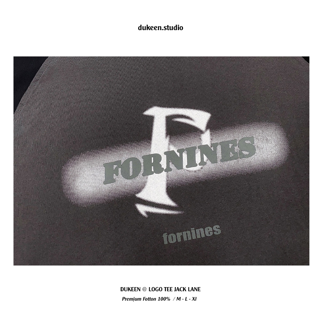 Áo Thun Local Brand RAGLAN IN TRAM, Áo Thun Unisex Nam Nữ Form Rộng Oversize Chất Liệu 100% Cotton