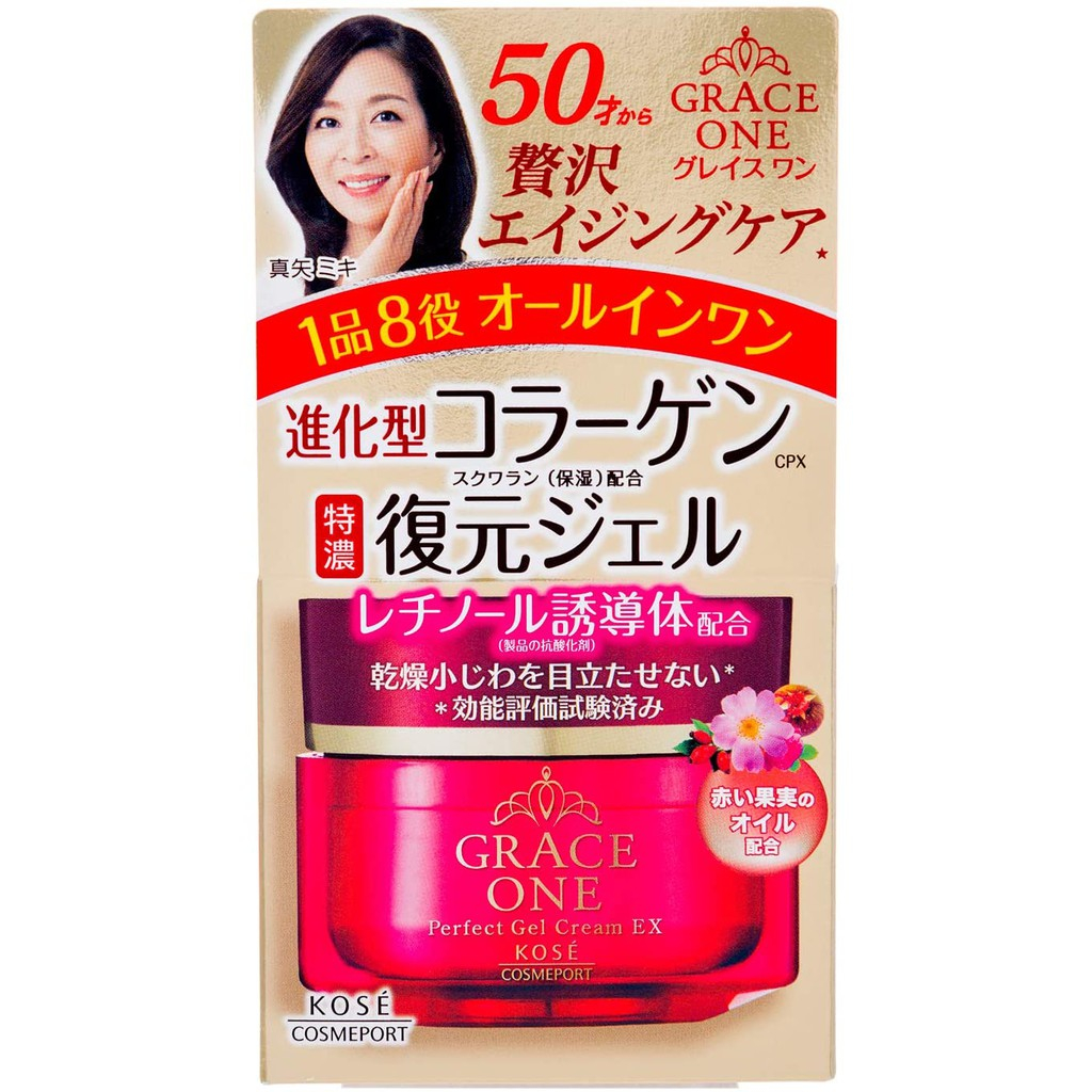 Kem chống lão hoá tái tạo da Kose Grace One Perfect Gel Cream Gel EX Nhật Bản 100g