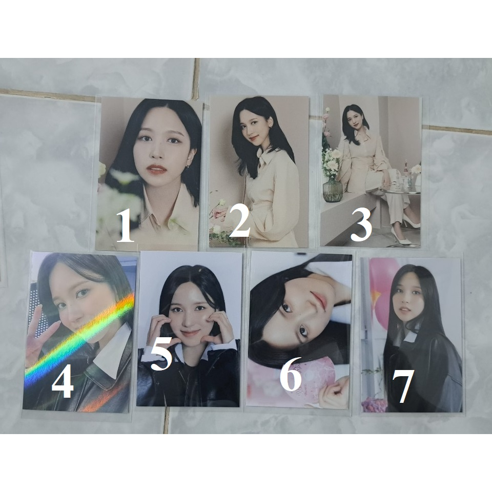 CARD BO GÓC TWICE TRADING CARD MINA 7TH ANNI, READY TO BE