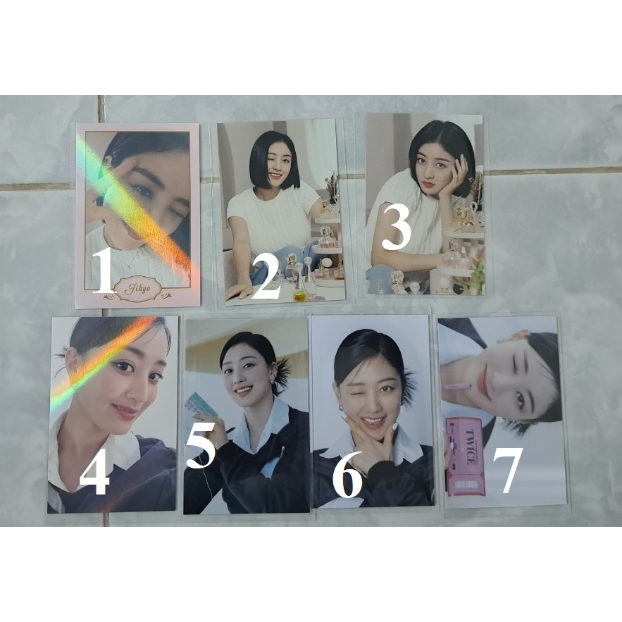 TRADING CARD TWICE JIHYO  JI-HYO JI HYO