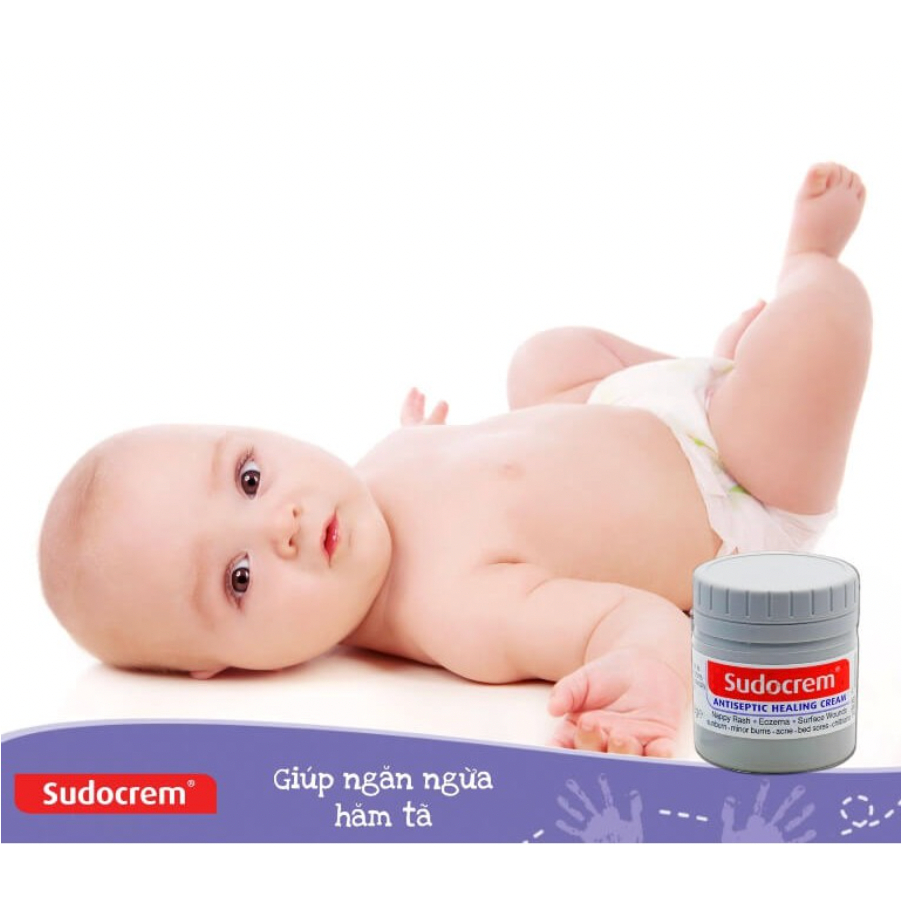 Kem Hăm Tã Sudo UK Crem 60g, Kem Hăm Sudocrem Cho Trẻ Sơ Sinh Chính Hãng Anh  Lamkids