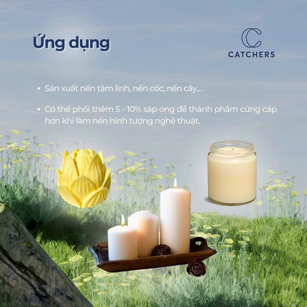 SÁP BƠ CATCHERS | Catchers Butter Wax - Nguyên liệu Nến